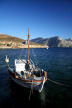 Kalymnos - fishing boat at Emborios on a calm evening