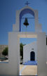 Symi - entrance to church at the edge of Pedi harbour