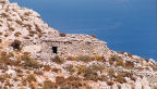 Tilos - at the top of the island's highest mountain, Profitis Ilias
