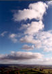 Pontypool Folly - rising clouds